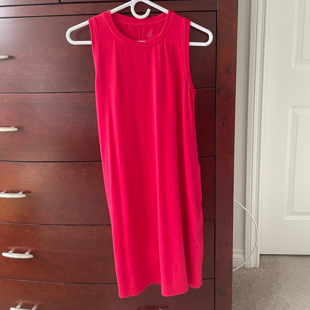 New WoolX Clara Dress Size Small SML in Red Violet
